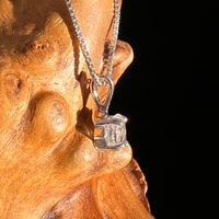 Phenakite Pendant Sterling Silver Faceted Gem #7943-Moldavite Life