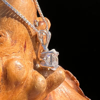 Phenakite Pendant Sterling Silver Faceted Gem #7959-Moldavite Life