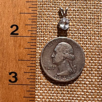 Phenakite Pendant Sterling Silver Faceted Gem #7959-Moldavite Life