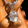 Phenakite Pendant Sterling Silver Faceted Gem #7959-Moldavite Life