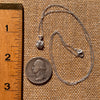Phenakite Rose Necklace Sterling Silver Faceted Gem #7917-Moldavite Life