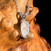 Pollucite Necklace Sterling Silver #6787-Moldavite Life