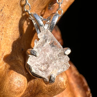 Pollucite Necklace Sterling Silver #6790-Moldavite Life