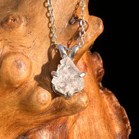 Pollucite Necklace Sterling Silver #6790-Moldavite Life