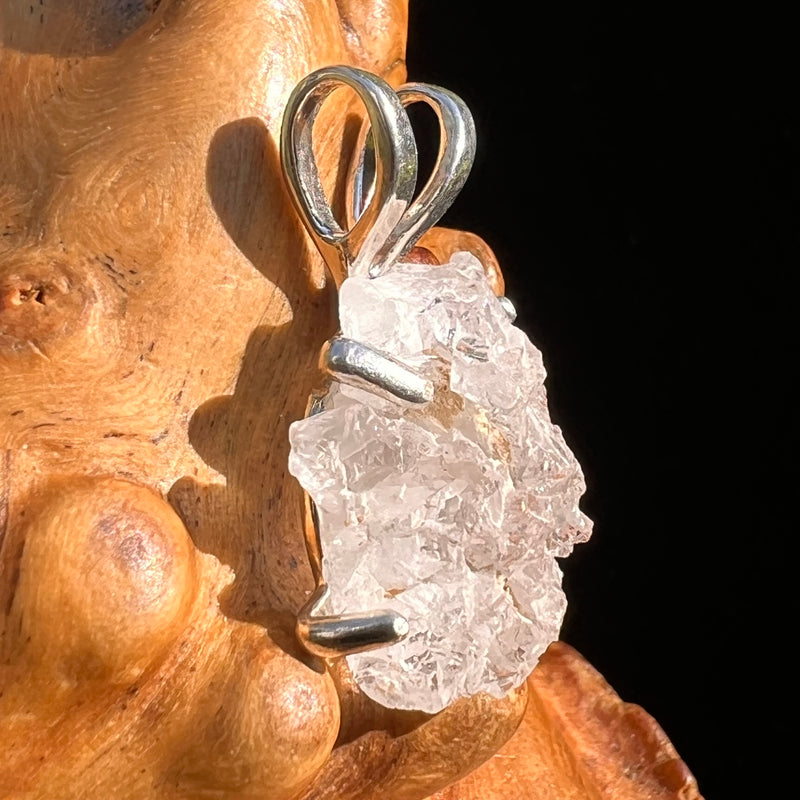 Pollucite Pendant Sterling Silver #6789-Moldavite Life