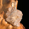 Pollucite Wire Pendant Sterling Silver #6793-Moldavite Life