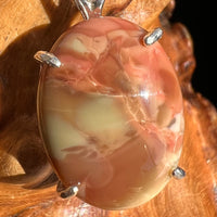 Polychrome Jasper Pendant Sterling Silver #3446-Moldavite Life