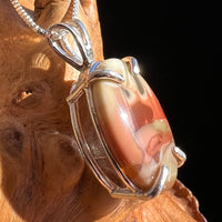 Polychrome Jasper Pendant Sterling Silver #3447-Moldavite Life