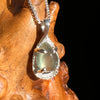 Prehnite Drop Pendant Sterling Silver #6729-Moldavite Life