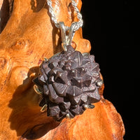 Prophecy Stone Pendant Sterling Silver #8414-Moldavite Life