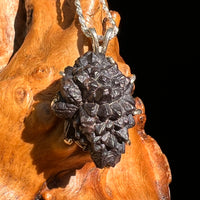 Prophecy Stone Pendant Sterling Silver #8415-Moldavite Life