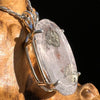 Pyrite in Quartz Pendant Sterling Silver #6221-Moldavite Life