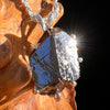 Rare Hematite Crystal Pendant Sterling Silver #7784-Moldavite Life
