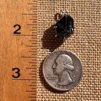 Rare Hematite Crystal Pendant Sterling Silver #7784-Moldavite Life