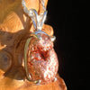 Raw Copper Nugget Pendant Sterling Silver #7299-Moldavite Life