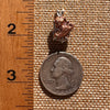Raw Copper Nugget Pendant Sterling Silver #7753-Moldavite Life