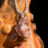 Raw Copper Nugget Pendant Sterling Silver #7754-Moldavite Life