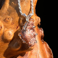 Raw Copper Nugget Pendant Sterling Silver #7754-Moldavite Life