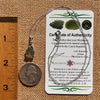 Raw & Faceted Moldavite Necklace Sterling Silver #7672-Moldavite Life