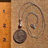 Raw & Faceted Phenakite Necklace Sterling Silver #8041-Moldavite Life