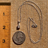 Raw & Faceted Phenakite Necklace Sterling Silver #8043-Moldavite Life