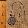 Raw & Faceted Phenakite Necklace Sterling Silver #8046-Moldavite Life