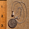 Raw & Faceted Phenakite Necklace Sterling Silver #8047-Moldavite Life