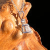 Raw & Faceted Phenakite Necklace Sterling Silver #8051-Moldavite Life