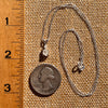 Raw & Faceted Phenakite Necklace Sterling Silver #8054-Moldavite Life