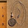 Raw & Faceted Phenakite Necklace Sterling Silver #8055-Moldavite Life