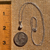 Raw & Faceted Phenakite Necklace Sterling Silver #8056-Moldavite Life