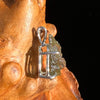 Raw Moldavite Pendant Sterling Silver #6401-Moldavite Life