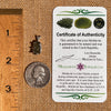 Raw Moldavite Pendant Sterling Silver #7443-Moldavite Life