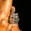 Raw Moldavite Pendant Sterling Silver #7446-Moldavite Life