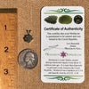Raw Moldavite Pendant Sterling Silver #7461-Moldavite Life