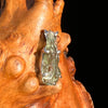 Raw Moldavite Pendant Sterling Silver #7465-Moldavite Life