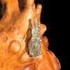 Raw Moldavite Pendant Sterling Silver #7468-Moldavite Life