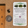 Raw Moldavite Pendant Sterling Silver #7484-Moldavite Life