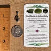 Raw Moldavite Pendant Sterling Silver #7497-Moldavite Life