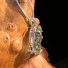 Raw Moldavite Pendant Sterling Silver #7819-Moldavite Life
