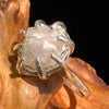 Raw Phenacite Ring Sterling Silver Size 5 #5110-Moldavite Life