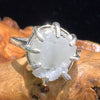 Raw Phenacite Ring Sterling Silver Size 5.25 #5100-Moldavite Life