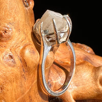 Raw Phenacite Ring Sterling Silver Size 7 #5107-Moldavite Life