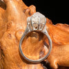 Raw Phenacite Ring Sterling Silver Size 7 #5112-Moldavite Life