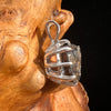 Raw Shungite Pendant Silver Elite Noble #7153-Moldavite Life