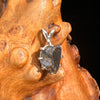 Raw Shungite Pendant Silver Elite Noble #7153-Moldavite Life
