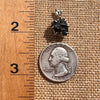 Raw Shungite Pendant Silver Elite Noble #7164-Moldavite Life