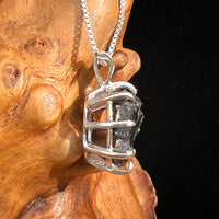 Raw Shungite Pendant Silver Elite Noble #7170-Moldavite Life