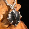 Raw Shungite Pendant Silver Elite Noble #7182-Moldavite Life