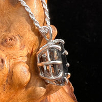 Raw Shungite Pendant Silver Elite Noble #7188-Moldavite Life